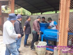 Big Komposter Adakan Uji Coba Mesin Pencacah Baru