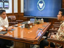 Sekretaris Kabinet Terima Wakil Gubernur Jawa Timur, Perkuat Sinkronisasi Infrastruktur dan Program Strategis Presiden