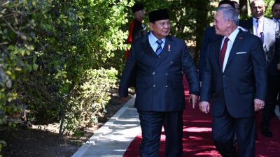 Presiden Prabowo Tegaskan Komitmen Indonesia Perjuangkan Solusi Dua Negara dalam Pertemuan Bilateral dengan Raja Abdullah II