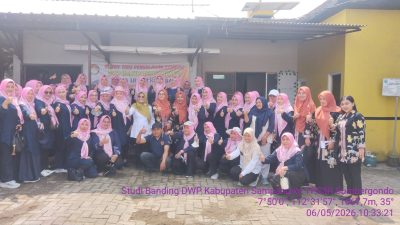 Dharma Wanita Persatuan (DWP) Kabupaten Sampang, Studi Tiru Pengelolaan Sampah Ke TPS3R Desa Sumbergondo