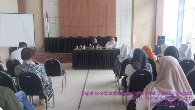 Kepala Desa Gunungsari Segera Membentuk KSM TPS3R, Agar Gedung TPS3R dan Rumah Kompos Segera Beroperasi