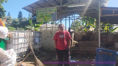 Unit Pengolahan Sampah Mandiri Paroki Gembala Baik Kota Batu, Pemilahan Sampah Harus Diselesaikan Setiap Hari