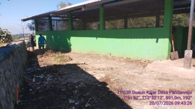 Jalan Menuju TPS3R Dusun Pandan Desa Pandanrejo, Akhirnya Diperbaiki