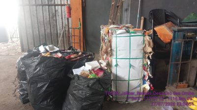 TPS3R Jalibar Berseri Desa Oro Oro Ombo Gunakan Mesin Press, Untuk Mengurangi Biaya Operasional