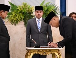 Sudaryono Resmi Dilantik Presiden Prabowo Subianto sebagai Kepala BGN