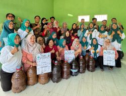 KKN Fakultas Industri Pertanian dan Kehutanan UB Di Desa Mojorejo, Turut Mensosialisasikan Pemanfaatan Sampah Organik
