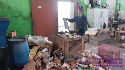 Sampah Yang Sudah Terpilah Di TPS3R Kelurahan Sisir, Membantu Menutup Biaya Operasional