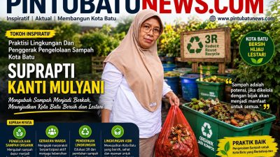 Praktisi Lingkungan Dan Penggerak Pengelolaan Sampah Kota Batu, Suprapti Kanti Mulyani