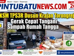 KSM TPS3R Dusun Krajan Desa Torongrejo, Gerak Cepat Tangani Sampah Rumah Tangga