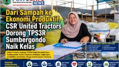 Dari Sampah ke Ekonomi Produktif, CSR United Tractors Dorong TPS3R Sumbergondo Naik Kelas