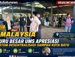 Dari Malaysia ke Kelurahan Dadaprejo: Guru Besar UMS Apresiasi Sistem Desentralisasi Sampah Kota Batu