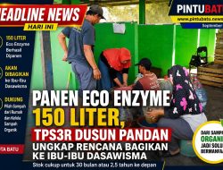 Panen Eco Enzyme 150 Liter, TPS3R Dusun Pandan Ungkap Rencana Bagikan ke Ibu-Ibu Dasawisma