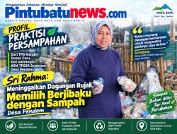 PROFIL PRAKTISI PERSAMPAHAN Sri Rahma: Meninggalkan Dagangan Rujak, Memilih Berjibaku dengan Sampah Desa Pendem