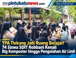 TPA Tlekung Jadi Ruang Belajar! 74 Siswa SDIT Robbani Kenali Big Komposter hingga Pengolahan Air Lindi