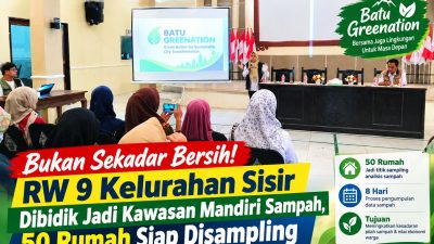 Bukan Sekadar Bersih! RW 9 Kelurahan Sisir Dibidik Jadi Kawasan Mandiri Sampah, 50 Rumah Siap Disampling