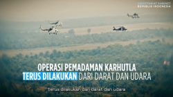 Pemerintah Kerahkan 64 Pesawat dan 54.394 Personel Tangani Karhutla di Sejumlah Wilayah Indonesia