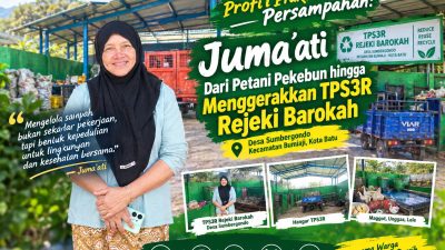 Profil Praktisi Persampahan: Juma’ati, Dari Petani Pekebun hingga Menggerakkan TPS3R Rejeki Barokah