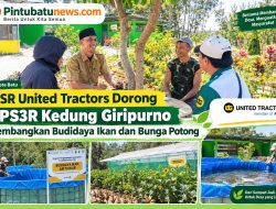 CSR United Tractors Dorong TPS3R Kedung Giripurno Kembangkan Budidaya Ikan dan Bunga Potong