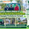 Uji Kualitas Udara Digelar di TPS3R Rejeki Barokah Desa Sumbergondo, Pantau Dampak Pembakaran Sampah