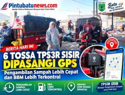 6 Tossa TPS3R Sisir Dipasangi GPS, Pengambilan Sampah Lebih Cepat dan BBM Lebih Terkontrol