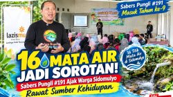 16 Mata Air Jadi Sorotan! Sabers Pungli #191 Ajak Warga Sidomulyo Rawat Sumber Kehidupan