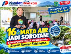 16 Mata Air Jadi Sorotan! Sabers Pungli #191 Ajak Warga Sidomulyo Rawat Sumber Kehidupan